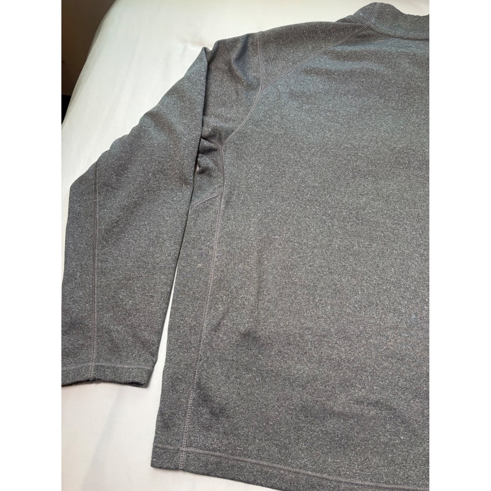 Nike Therma-FIT Quarter Zip Pullover Mens 2XL Gray Excellent Heathered Fleece - Picture 13 of 13